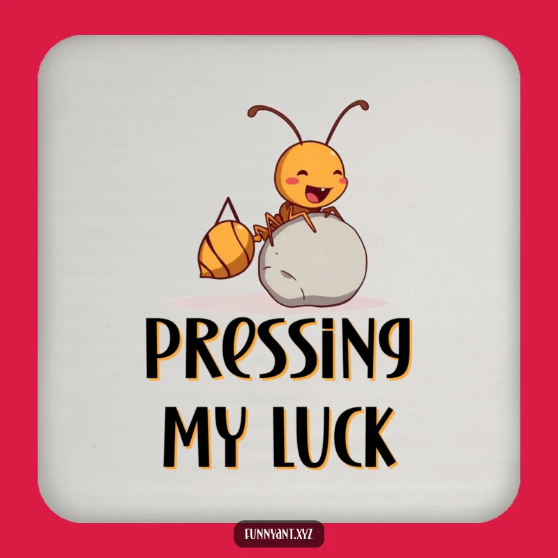 Funny Ant Coaster: Protect Surfaces with Pebble Power, A Small Funny Gift