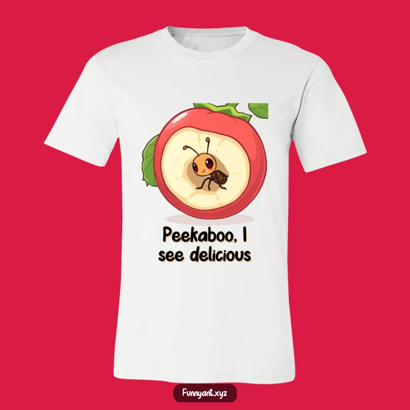 Funny Curious Ant T-Shirt: Berry Expedition Tee, Small Wonders, Adorable Funny Gift